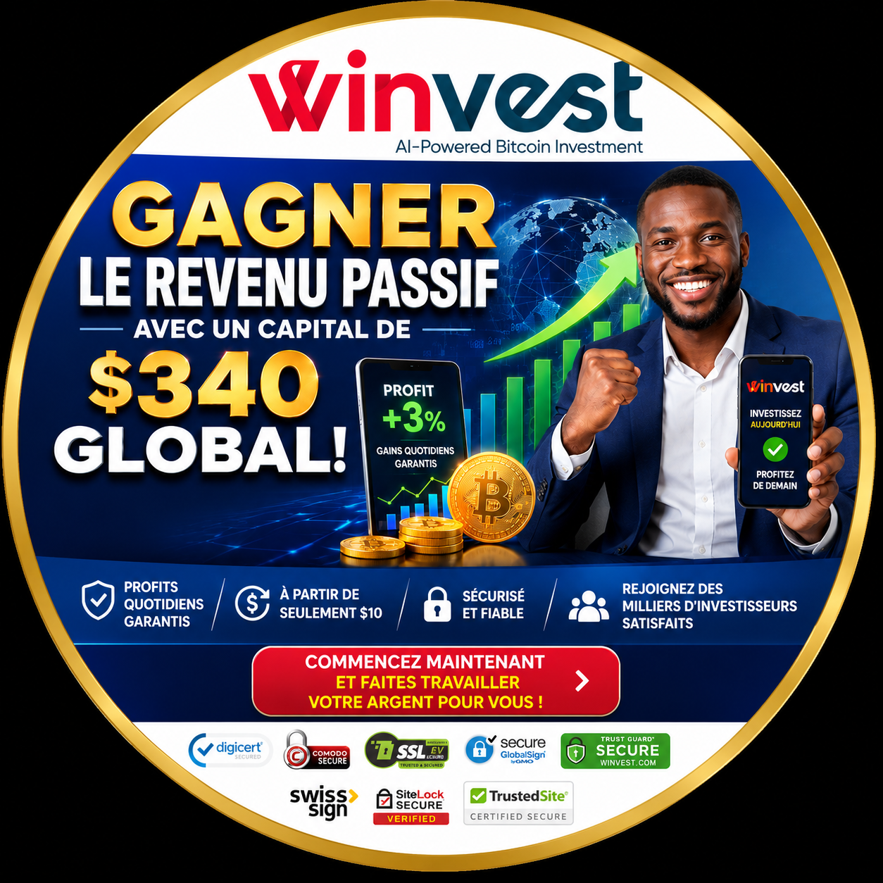 GAGNER 3% PAR JOUR EN 60 JOURS SUR LONG TERME